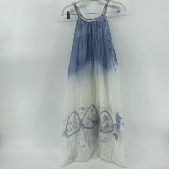 Ombre SILK Drees Blue Silver - Picture 6 of 8